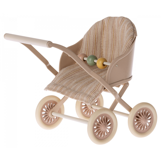 Maileg Maileg Wandelwagen Baby Muis Rose