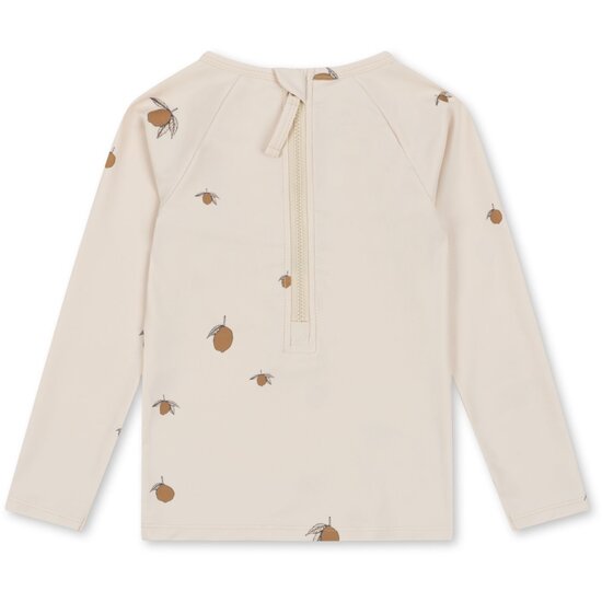 Konges Slojd Konges Slojd Aster Zwem Shirt  Lemon