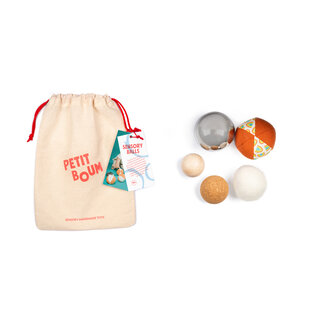 Petit Boum - Set van 5 sensorische ballen