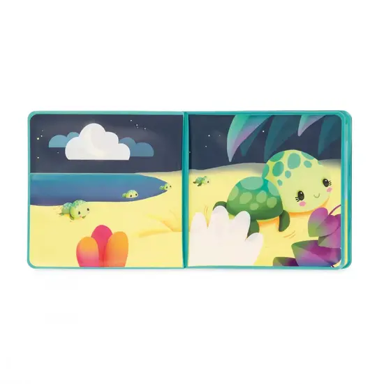 Janod Janod Bath Booklet The Magical Life of Turtles
