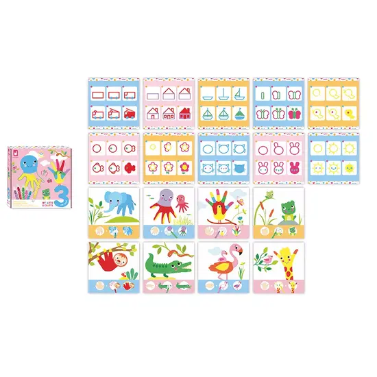 Janod Janod Creative Drawing and Colouring 3J+