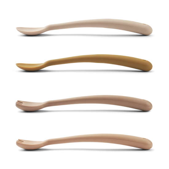 Liewood Liewood Shea Bestekset 4-pack - Rose Multi Mix