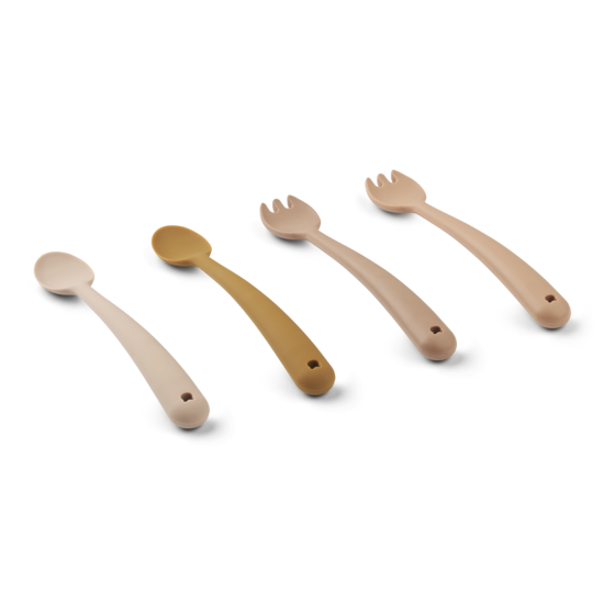 Liewood Liewood Shea Bestekset 4-pack - Rose Multi Mix