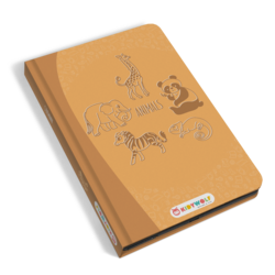 Kidywolf | Kidydraw – Mini-Zeichentafel Tiere