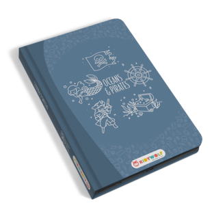 Kidywolf | Kidydraw - Mini drawing Tablet Ocean and Pirates