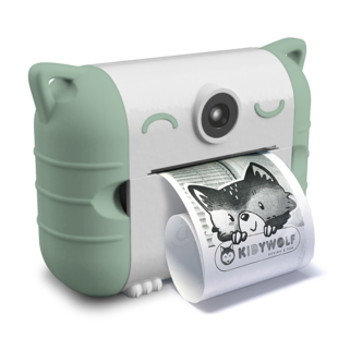 Kidywolf Kidyprint- camera thermal printer - Green