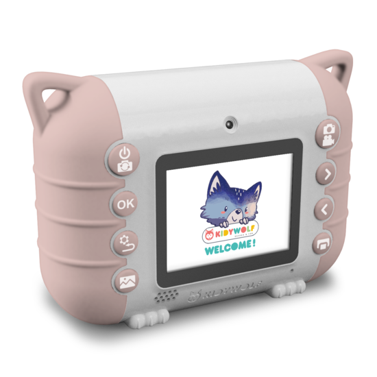Kidywolf Kidywolf Kidyprint- camera thermal printer - Peach