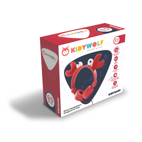 Kidywolf Kidywolf | Kidyears Kopfhörer Krabbe