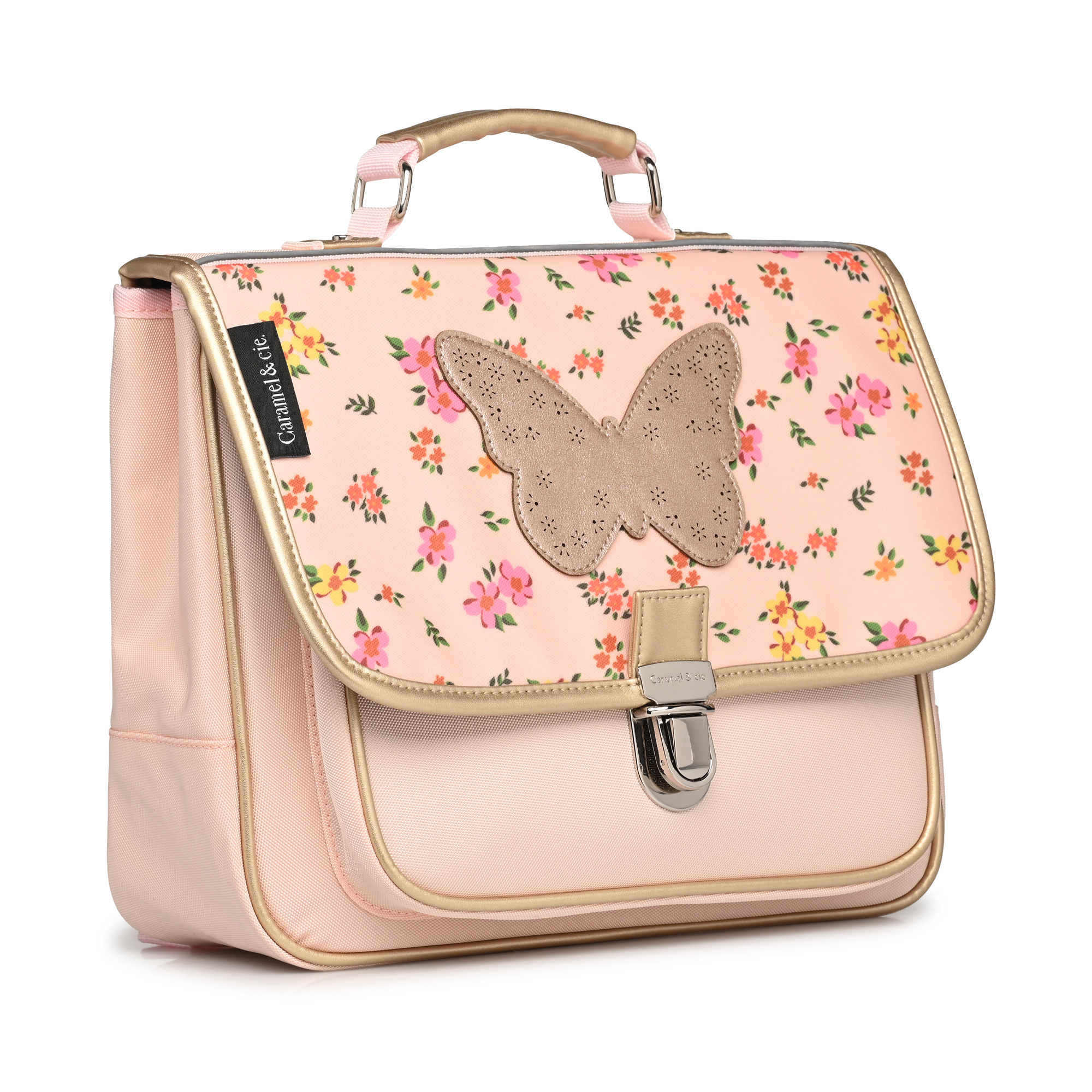 Caramel et Cie Kleuterboekentas Papillon Leberty Rose Little Thingz