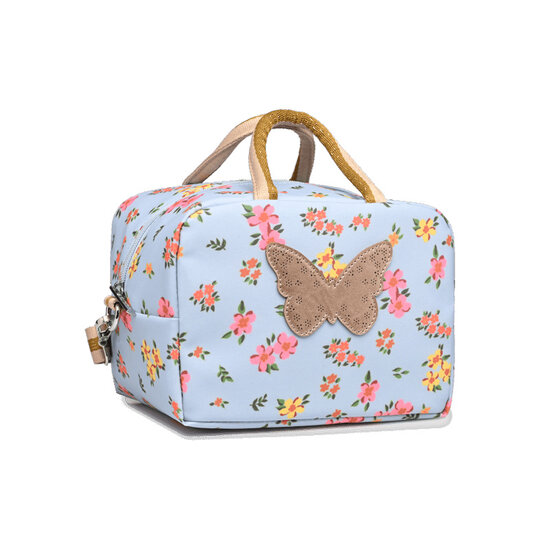 Caramel et Cie Caramel et Cie Lunch-Tasche Papillon Liberty Bleu