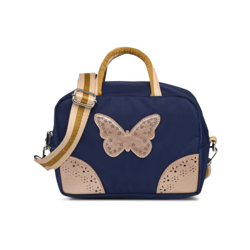 Caramel et Cie Lunch-Tasche Papillon Marine