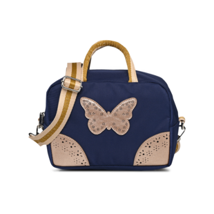 Caramel et Cie Lunch bag Papillon Liberty Bleu