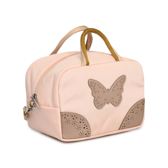 Caramel et Cie Caramel & Cie | Lunch Tas Papillon Rose