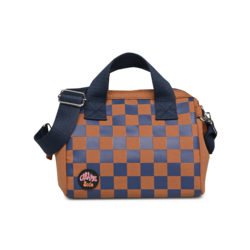 Caramel et Cie | Lunch Tas Square Ocre/Marine