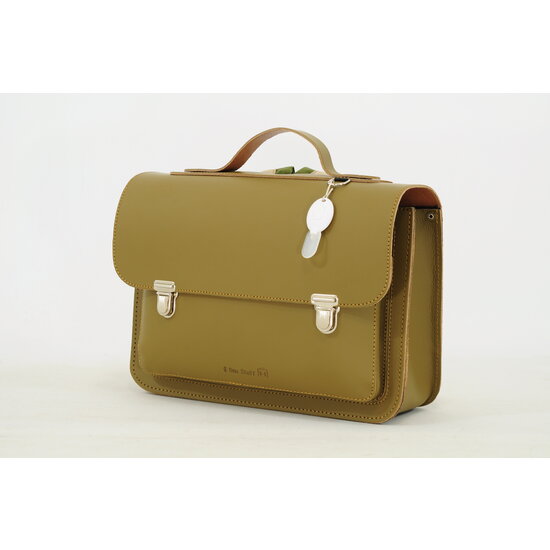 Own Stuff Own Stuff leather toddler school bag  Moss