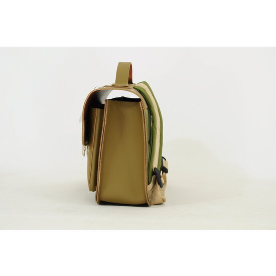 Own Stuff Own Stuff cartable maternelle en cuir Moss