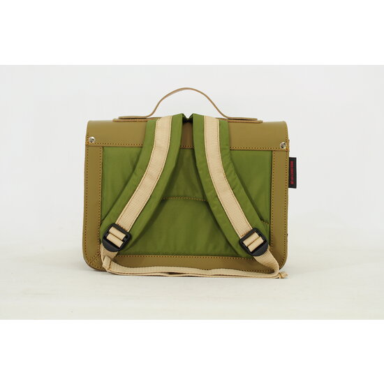 Own Stuff Own Stuff leather toddler school bag  Moss
