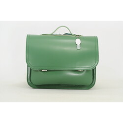 Own Stuff Leder-Buchtasche mit 2 Magnetverschlüssen laké Emeraldgreen