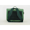 Own Stuff Own Stuff Leather Bookbag with 2 Magnetic Locks laké Emeraldgreen