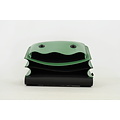 Own Stuff Own Stuff Leather Bookbag with 2 Magnetic Locks laké Emeraldgreen