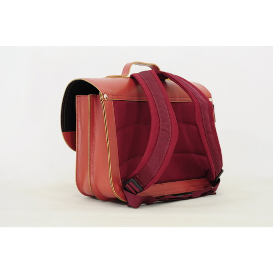 Own Stuff Own Stuff Leder-Buchtasche mit 2 Magnetverschlüssen Laké Terra Rose