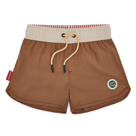 Hello Hossy Hallo Hossy Swim Short Mini Iced Coffee