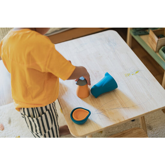 Little L Little L - Matroesjka Oranje en Petrol