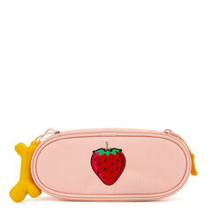 Stones & Bones Pencil case Oak - Strawberry Blossom