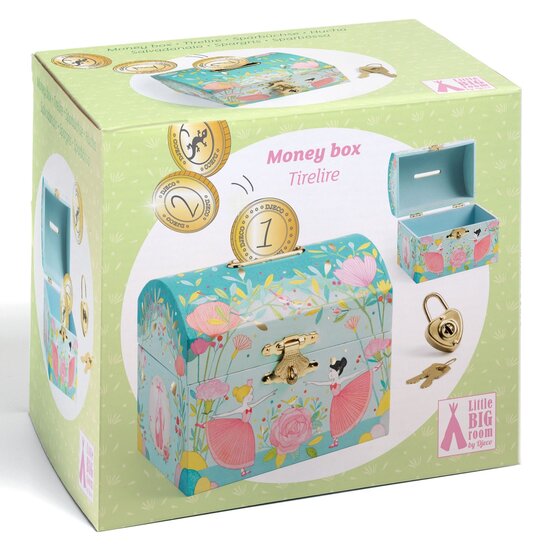 Djeco Djeco Moneybox Ballerina