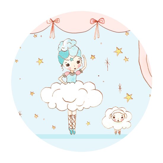 Djeco Djeco Music box Ballerine on stage