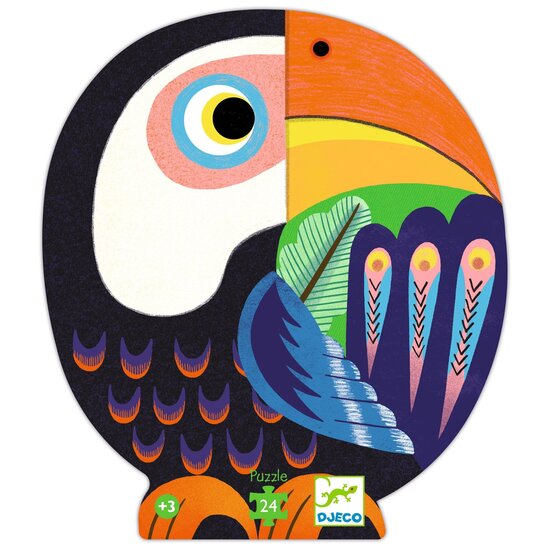 Djeco Djeco Puzzle Coco le Toucan 24 pièces