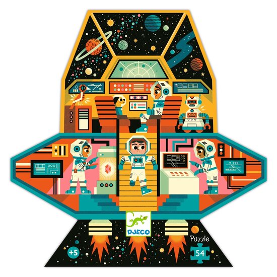 Djeco Djeco Puzzel Space Station 54 stukjes