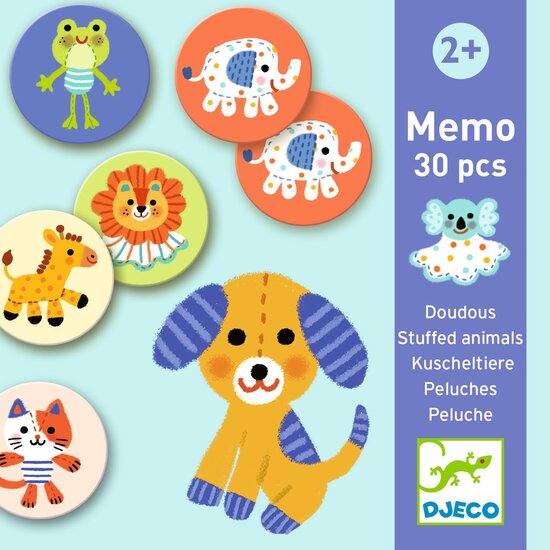 Djeco Djeco Memo Stuffed Animals