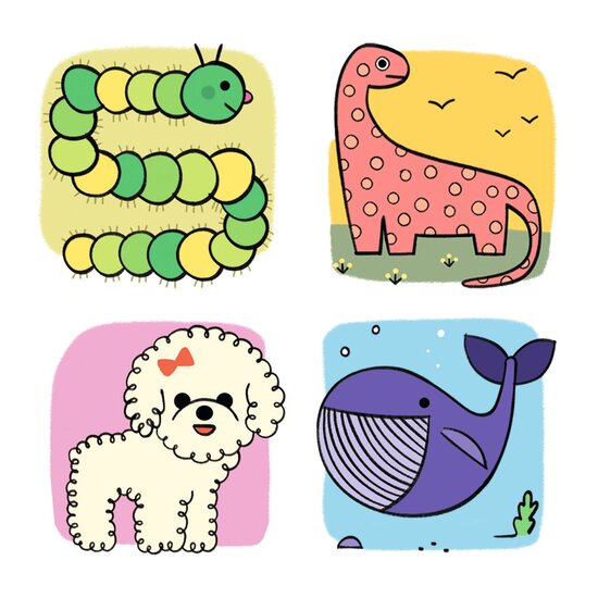 Djeco Djeco Apprendre à dessiner pas à pas Lama & Co