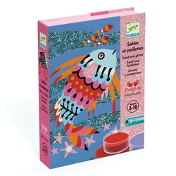 Jeu de coloriage Djeco avec Sand Fish Rainbows