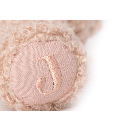 Jollein Jollein Rattle Teddy Bear Wild Rose