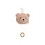 Jollein Jollein Music Hanger Teddy Bear Wild Rose