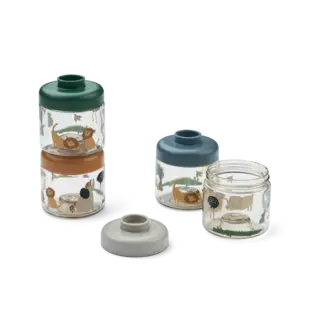 Liewood Dominique Baby Food Boxes 4pack Sandy