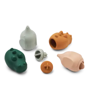 Liewood  Carolina Sqeezy Toy Dove Bue Multi Mix