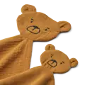 Liewood Liewood  Ayla Bear Cuddle Cloth Set Golden Caramel