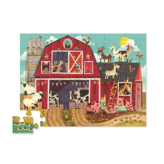 Crocodile Creek Krokodil Creek Puzzle Bauernhof Freunde 36 Stück