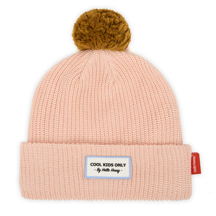 Hello Hossy Beanie Block Peachy