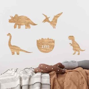 Vintiun Wall Decoration Dino incl. Adhesive letters