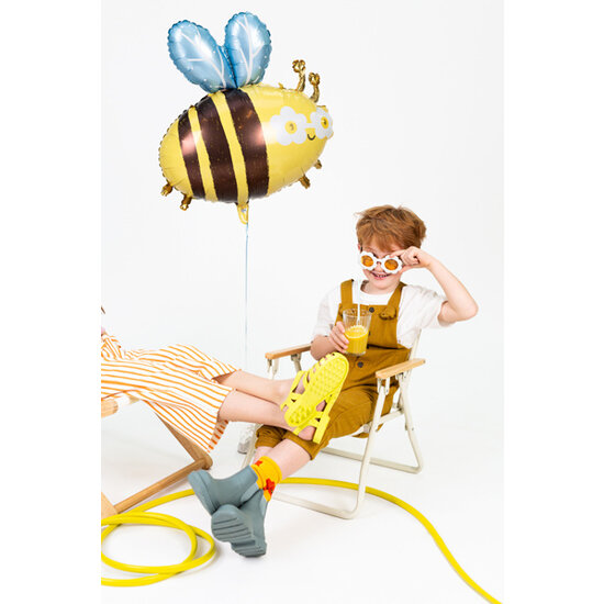 Party Deco Party Deco Foil Balloon Bee