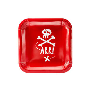Party Deco Plates Pirates