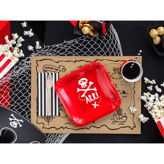 Party Deco Party-Deco-Teller Piraten