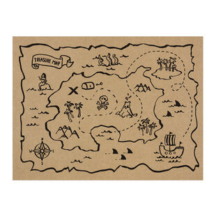 Party Deco Placemants Pirates