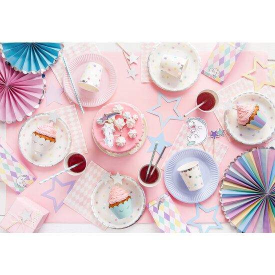 Party Deco Guirlande Déco Licorne/Étoiles