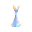 Party Deco Party Deco Paper Hats - Mermaid