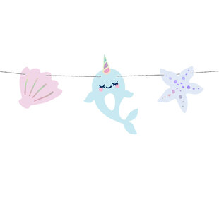 Party Deco Garland whale